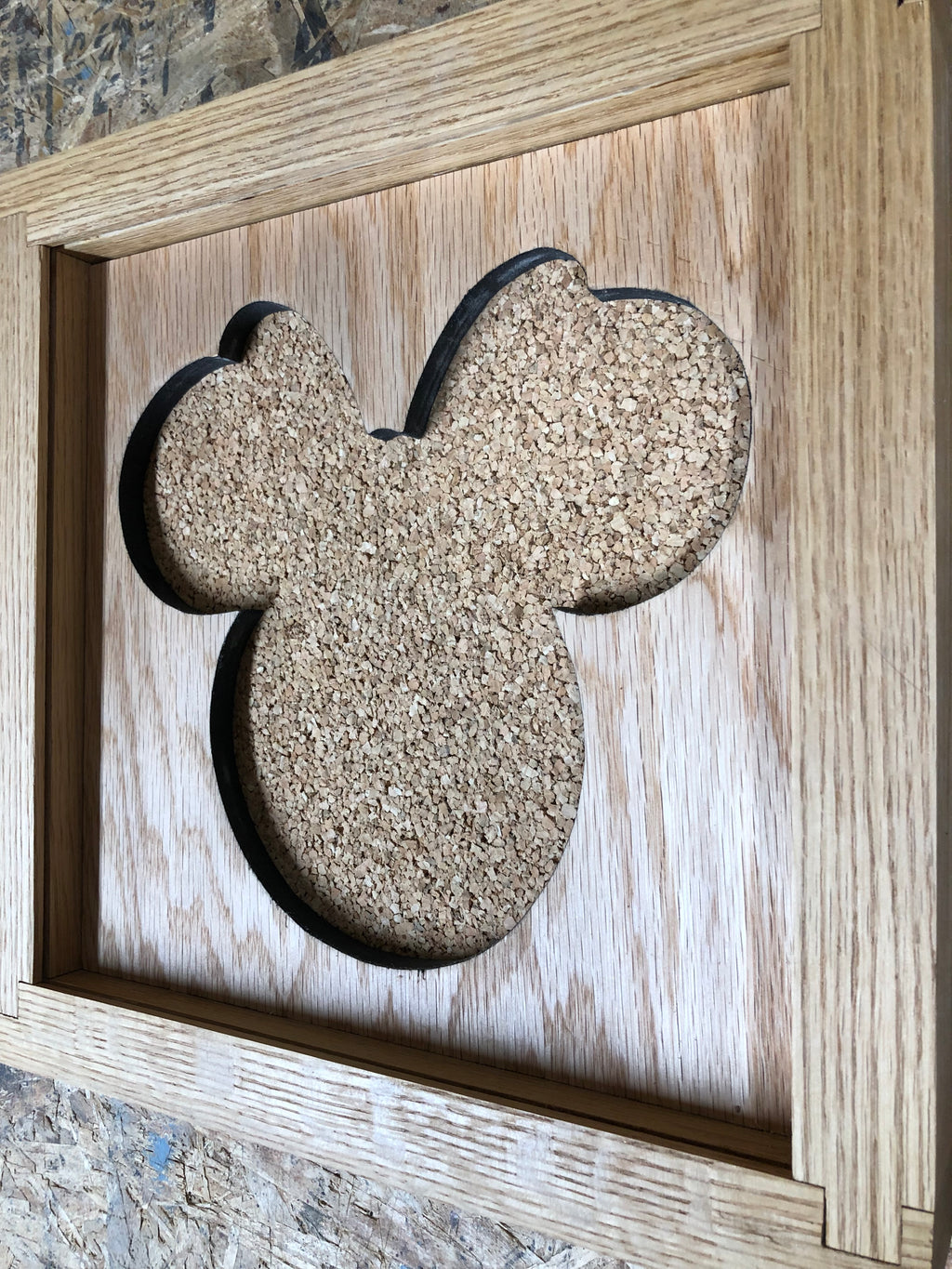 Minnie Mouse Inspired Handmade Disney Pin Board | Wooden Pin Display | Disney Pin Collector Board