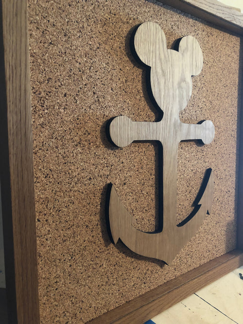 Disney Cruise Line Inspired Handmade Disney Pin Board | Wooden Pin Display | Disney Pin Collector Board