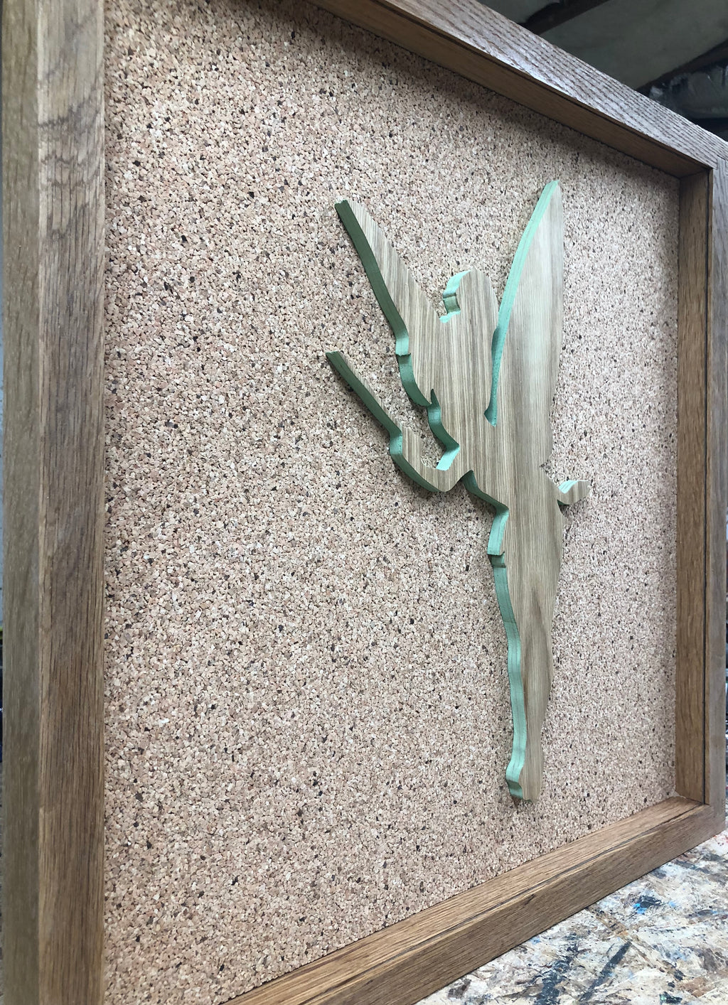 Tinker Bell Inspired Handmade Pin Board | Fairy Pin Display | Disney Pin Board | EverAfterPinBoards