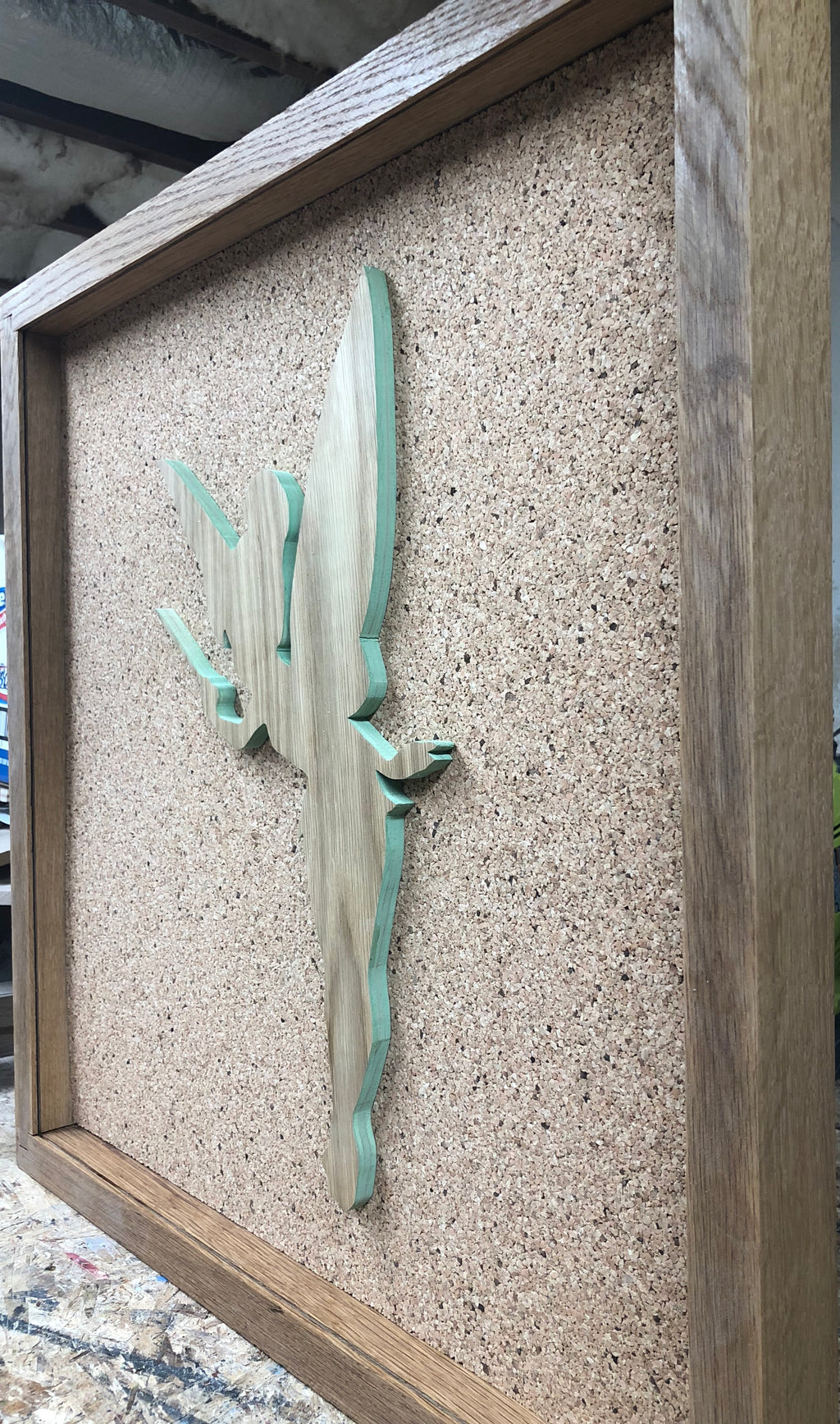 Tinker Bell Inspired Handmade Pin Board | Fairy Pin Display | Disney Pin Board | EverAfterPinBoards