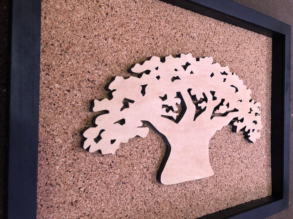 Animal Kingdom Tree of Life Inspired Pin Board – Handmade Wooden Disney Pin Display – Magical Collector Board