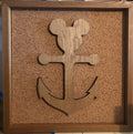 Disney Cruise Line Inspired Handmade Disney Pin Board | Wooden Pin Display | Disney Pin Collector Board