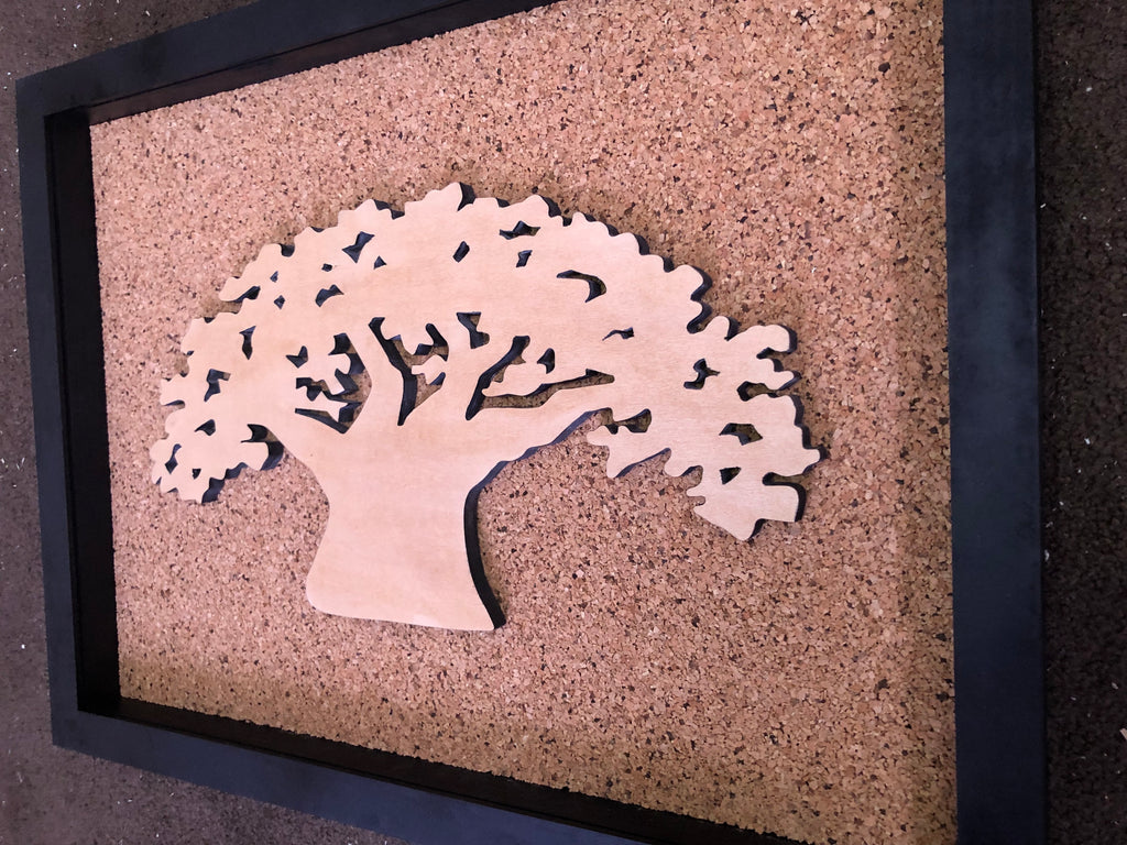 Animal Kingdom Tree of Life Inspired Pin Board – Handmade Wooden Disney Pin Display – Magical Collector Board