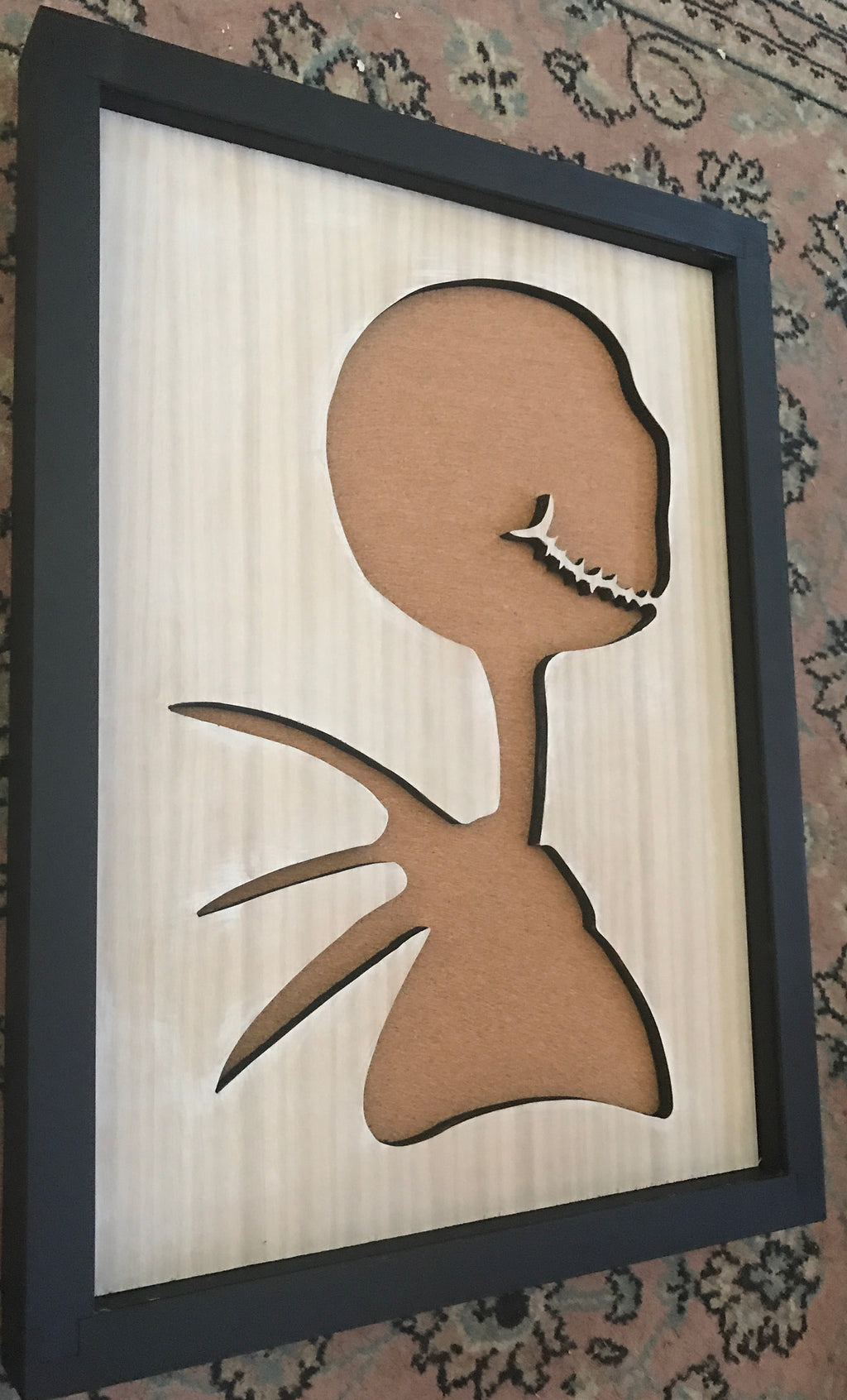 Nightmare  Before Christmas Jack Skellington Inspired Handmade Disney Pin Board | Wooden Pin Display | Disney Pin Collector Board