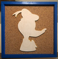 Donald Duck Inspired Handmade Pin Board | Disney Pin Display | Custom Wooden Pin Board | EverAfterPinBoards