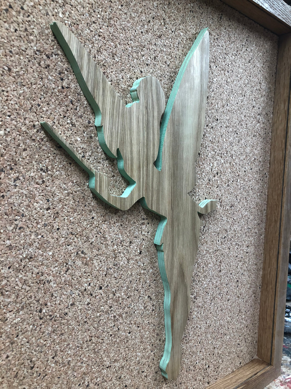 Tinker Bell Inspired Handmade Pin Board | Fairy Pin Display | Disney Pin Board | EverAfterPinBoards