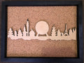 EPCOT Inspired Pin Board – Handmade Wooden Disney Pin Display