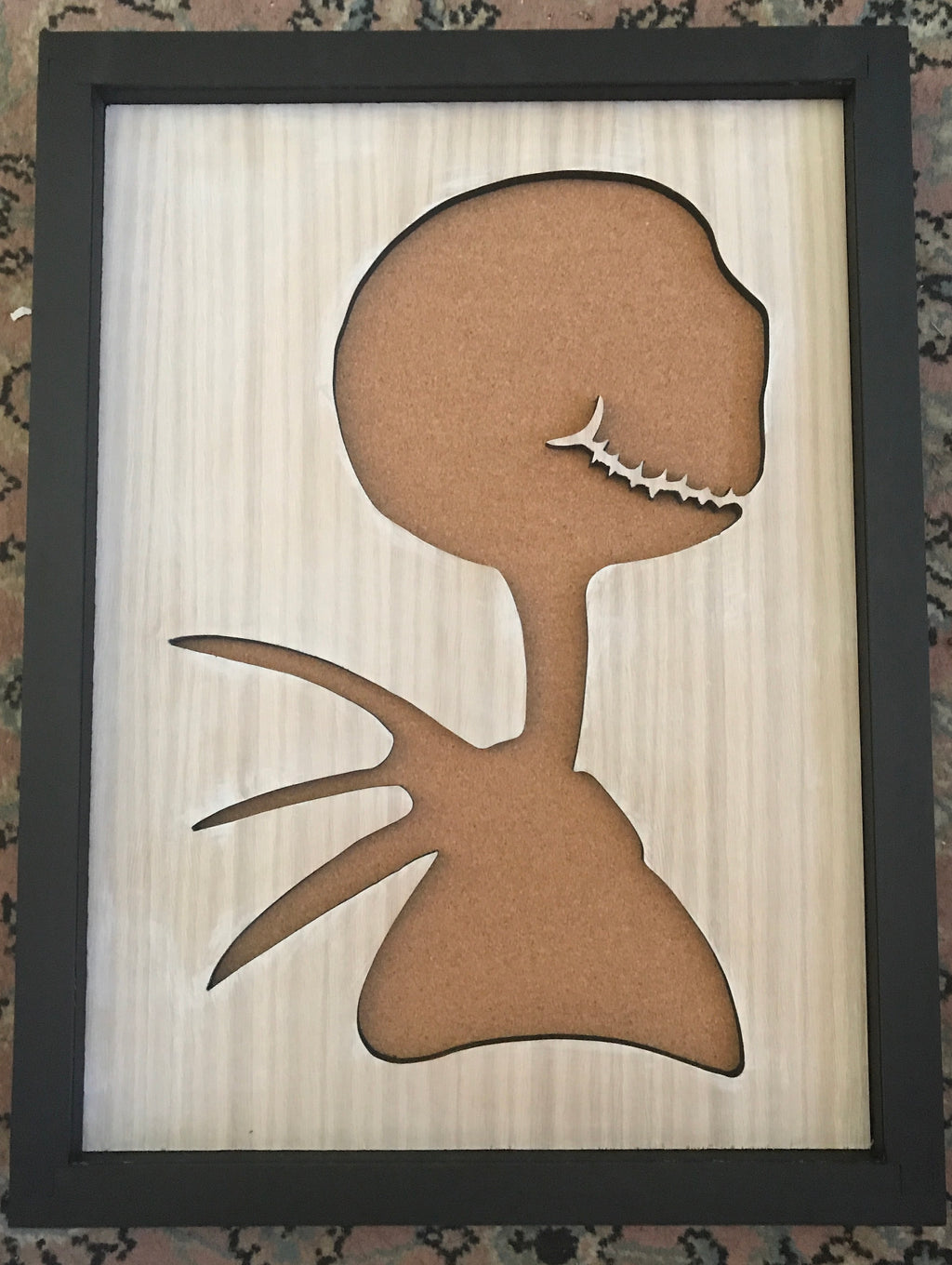 Nightmare  Before Christmas Jack Skellington Inspired Handmade Disney Pin Board | Wooden Pin Display | Disney Pin Collector Board