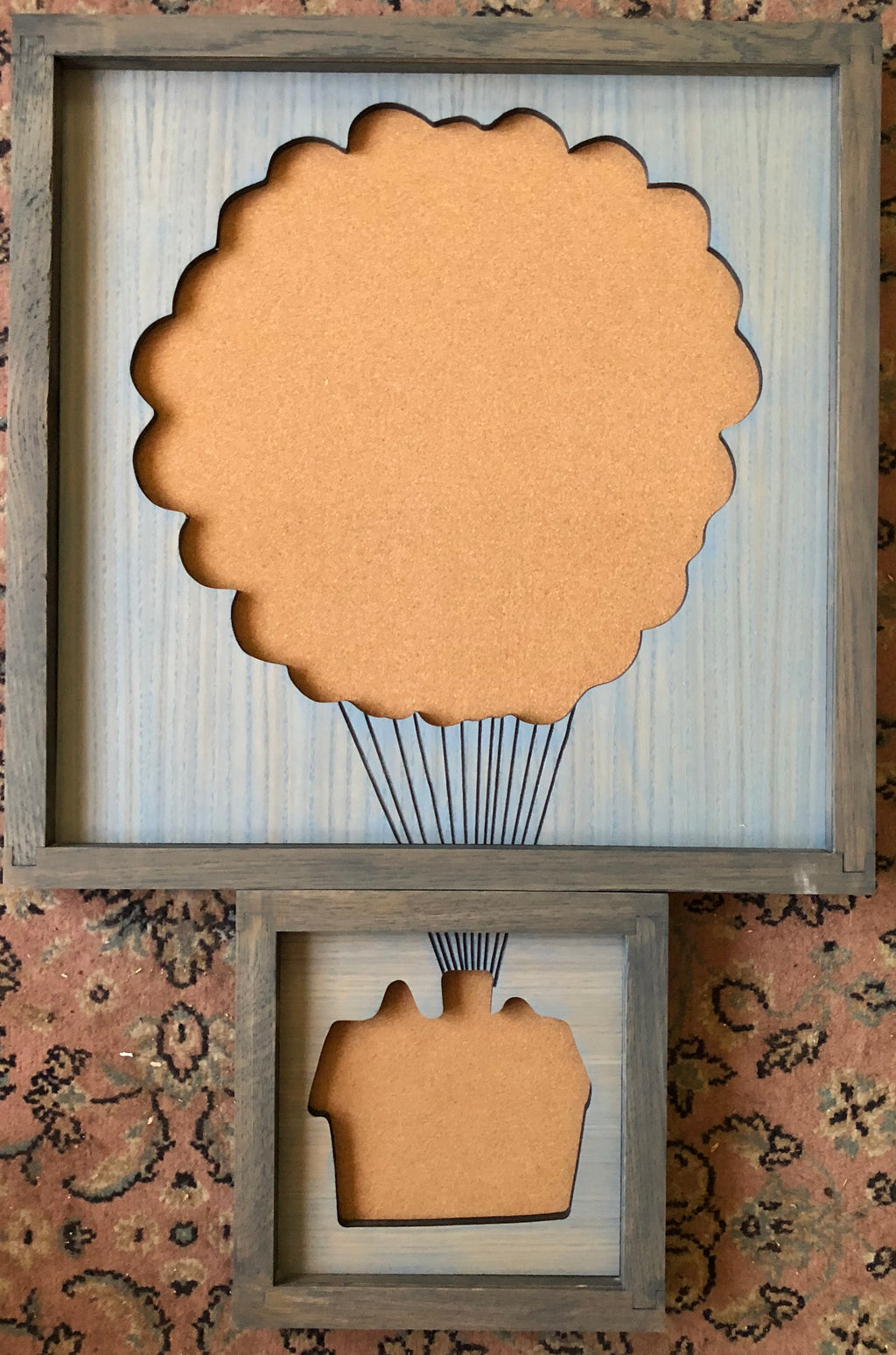 Up House with Balloon Inspired Handmade Disney Pin Board | Wooden Pin Display | Disney Pin Collector Board