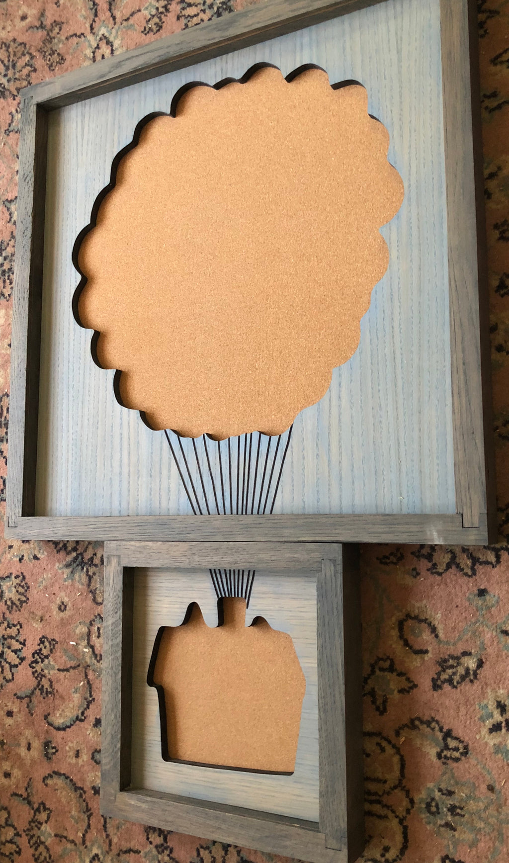 Up House with Balloon Inspired Handmade Disney Pin Board | Wooden Pin Display | Disney Pin Collector Board