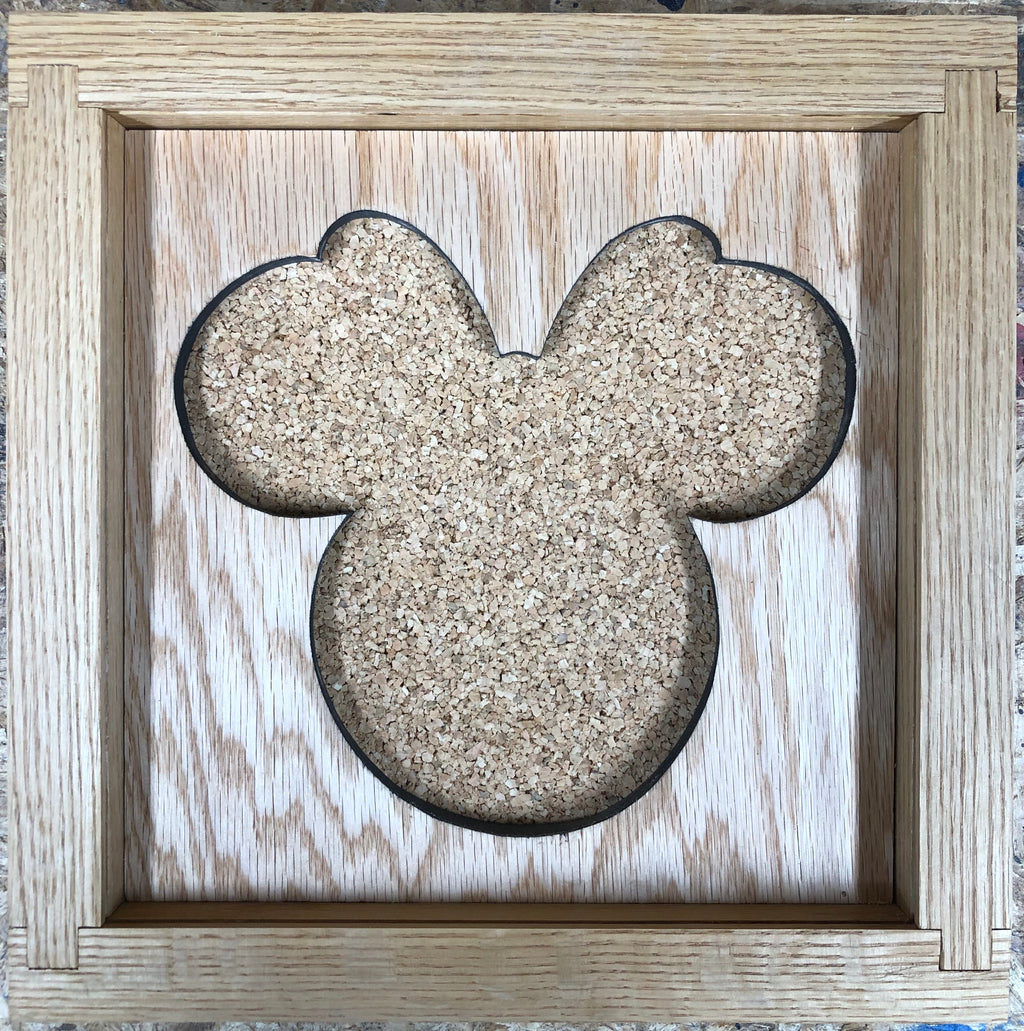 Minnie Mouse Inspired Handmade Disney Pin Board | Wooden Pin Display | Disney Pin Collector Board