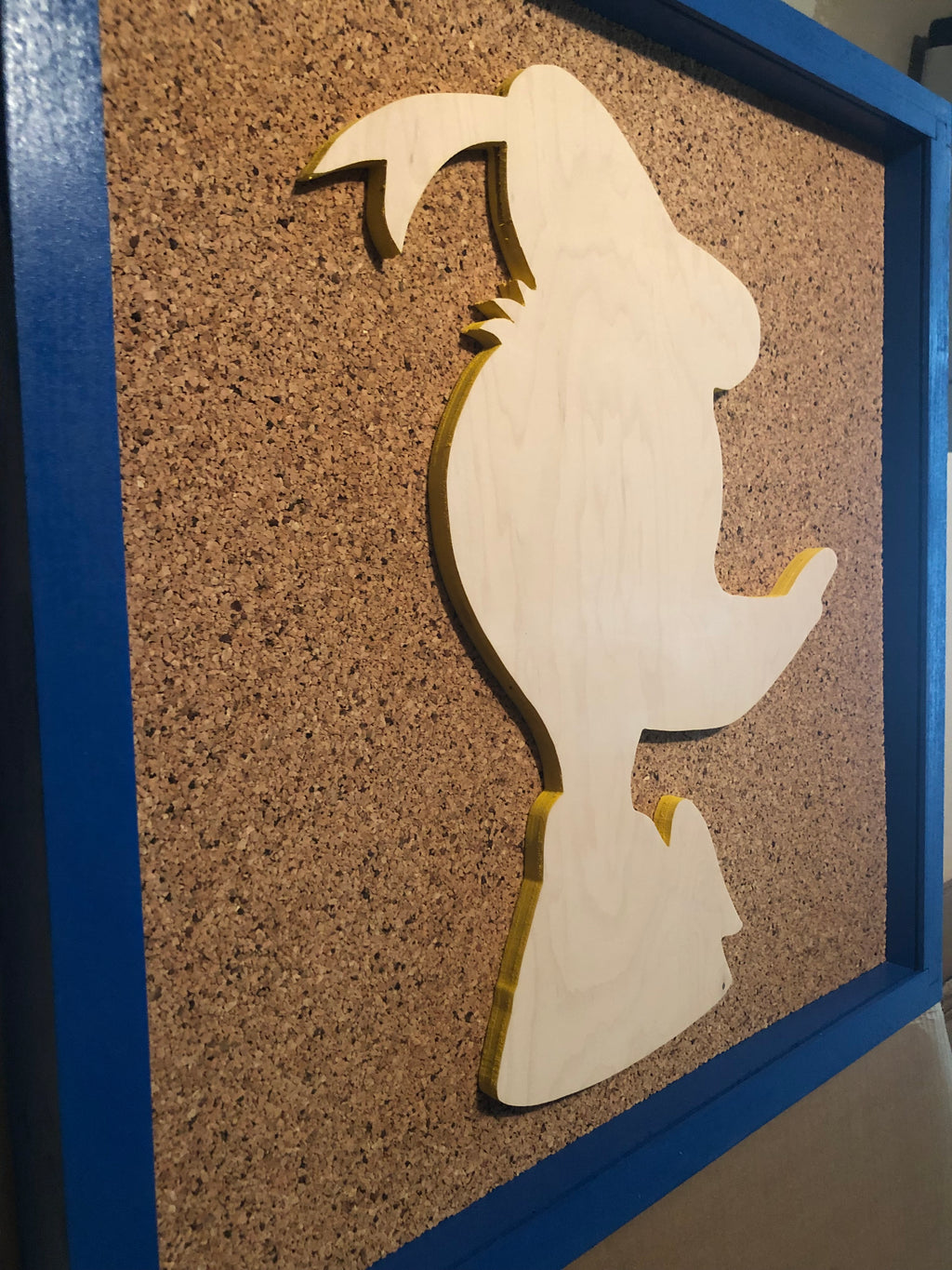 Donald Duck Inspired Handmade Pin Board | Disney Pin Display | Custom Wooden Pin Board | EverAfterPinBoards
